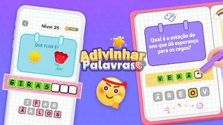 Adivinhar Palavras: Word Games - Screenshot 1