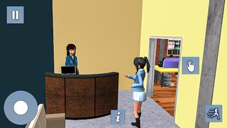 Anime Games: Office Girl Sim - Screenshot 3