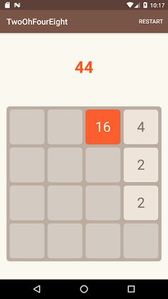 TwoOhFourEight - 2048 clone - Screenshot 1