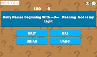 Quiz RtoZ Baby Names - Screenshot 2