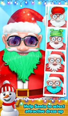 Christmas Santa Beard Shave - Screenshot 4