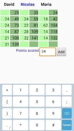 SCRABBLE SCORE - Screenshot 2