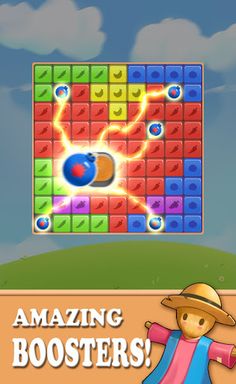 Crops Blast: Cubes Pop Game - Screenshot 2