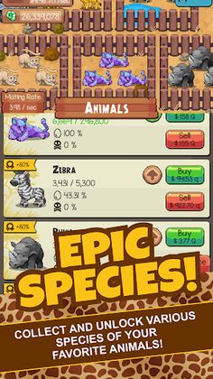 Idle Tap Zoo: Tap, Build & Upg - Screenshot 2