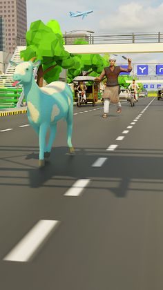 Crazy Goat Endless Runner Game - Screenshot 3