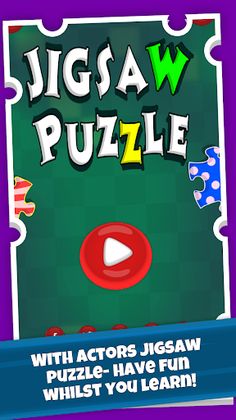 Actors Jigsaw Puzzle Game App - Screenshot 1