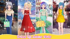 Anime Girls Dress Up Challenge - Screenshot 3