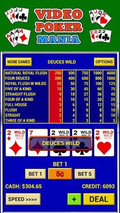 Video Poker Mania - Screenshot 2