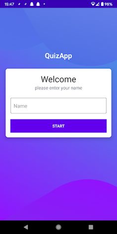 Squigy's Quiz App - Screenshot 1