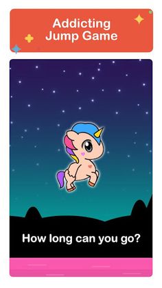 Little Unicorn Jump - Screenshot 1