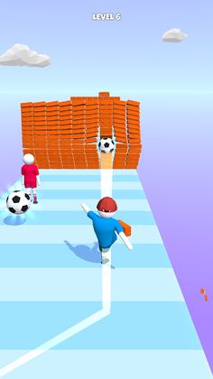 Soccer Rush 3D - Screenshot 1