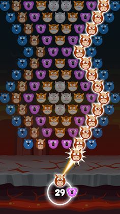 Bubbly Cat: Bubble Pop Shooter - Screenshot 1