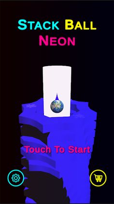 Stack Ball - Neon - Screenshot 4