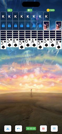 spider Solitaire - Screenshot 2