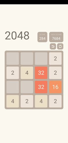 2048 - Screenshot 2