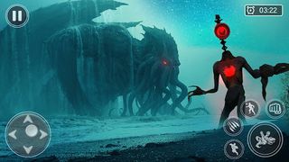 Siren Head Godzilla Fight 3D - Screenshot 3