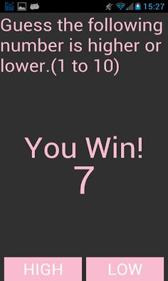 Pink High Low - Screenshot 2