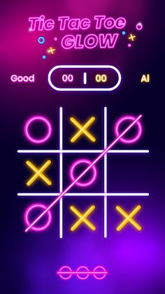 Tic Tac Toe Neon: XO Game - Screenshot 4
