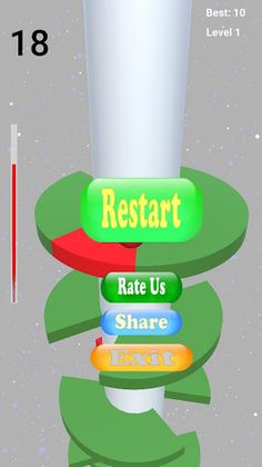 Jump Heliix Ball - Screenshot 1