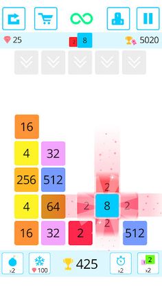 Drop n Merge Blocks - Screenshot 4