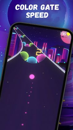 colored ball – speedball rush - Screenshot 1