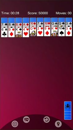 Spider Solitaire -  Cards Game - Screenshot 3