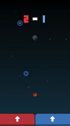 2 Player Spaceship Battle - Screenshot 1