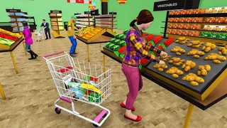 Pretend Supermarket shopping - Screenshot 1