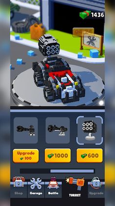 Cars Battle - Voxel Edition - Screenshot 3