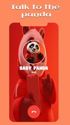 Baby Panda Mod Call Chat Game - Screenshot 3