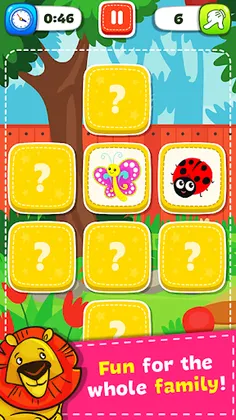 Match Game - Animals - Screenshot 2