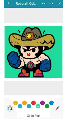 Robcraft Coloring Book Game - Screenshot 2