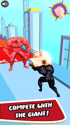 Superhero Runner : Muscle Run - Screenshot 3