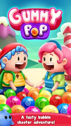 Gummy Pop: Bubble Shooter Game - Screenshot 1