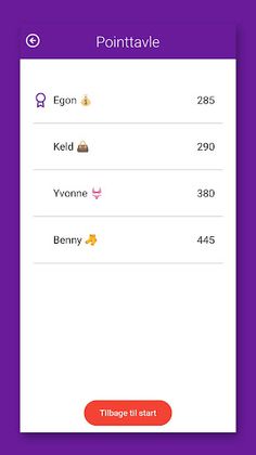 Davoserjas pointtæller - Screenshot 3