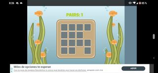 Memorama Acuatico - Screenshot 2