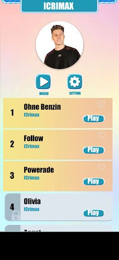 icrimax Music Tiles Game - Screenshot 1