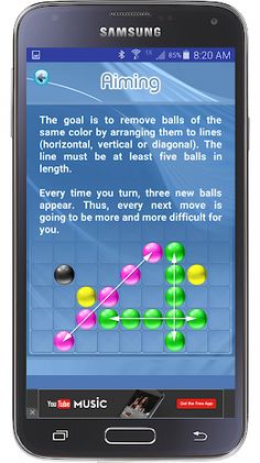 i Color Lines Puzzle Game - Screenshot 2