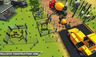 Animal Zoo Construction Games - Screenshot 3