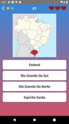 Brazil: States & Provinces Map - Screenshot 2
