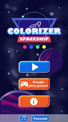 Colorizer Spaceship - Game of - Screenshot 1