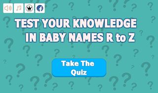 Quiz RtoZ Baby Names - Screenshot 1