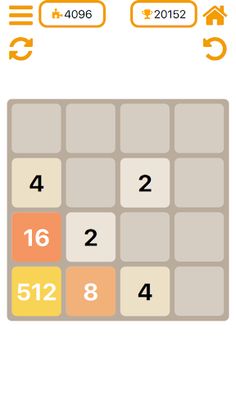 2048 - number puzzle game - Screenshot 1