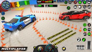 Police Car Parking: Car Games - Screenshot 1