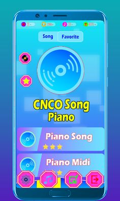 CNCO Piano game song - Screenshot 1