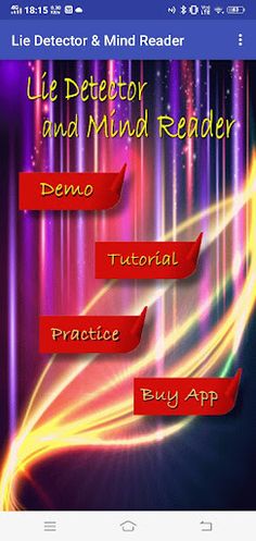 Lie Detector & Mind Practice - Screenshot 1