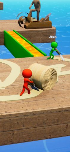 Ladder Race: Snow Ball Builder - Screenshot 1