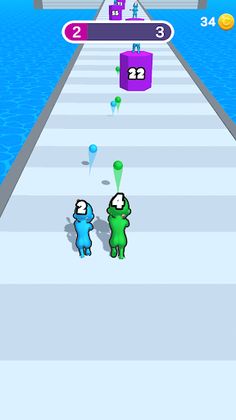 Merge Squad: 2048 Grabber Run - Screenshot 2