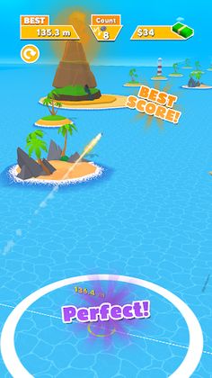 Stone Skipping 3D - Screenshot 3