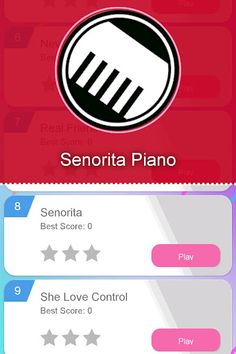 Senorita Piano Song Camila Cab - Screenshot 2